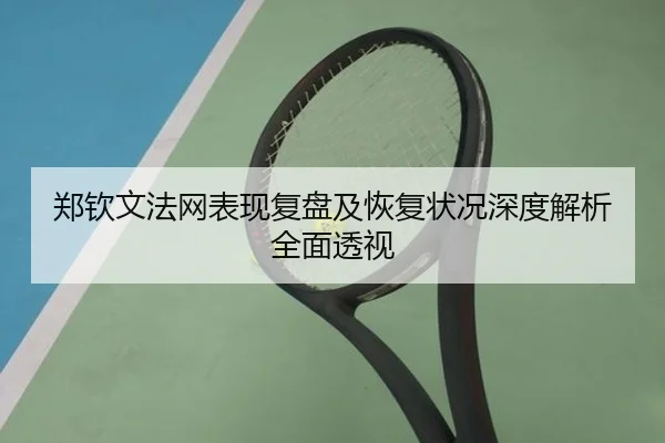 郑钦文法网表现复盘及恢复状况深度解析全面透视